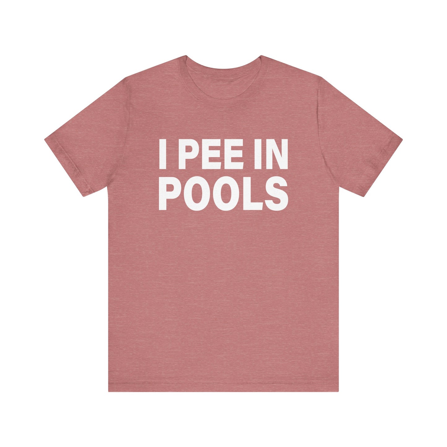 I PEE IN POOLS