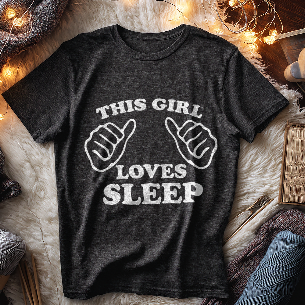 THIS GIRL LOVES SLEEP