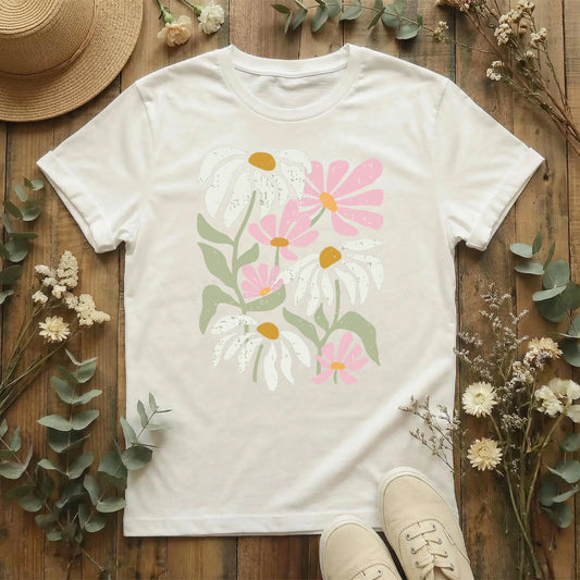 Sunny Daisies Bloom T-Shirt