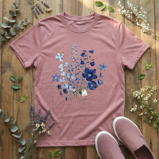 Wild Blue Garden T-Shirt