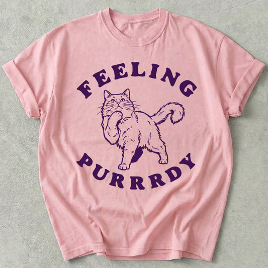 Feeling Purrrdy Tee