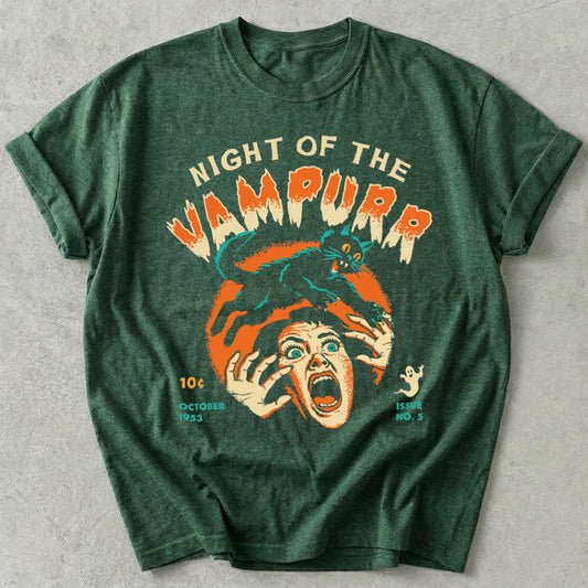 Night Of The Vampurr Tee