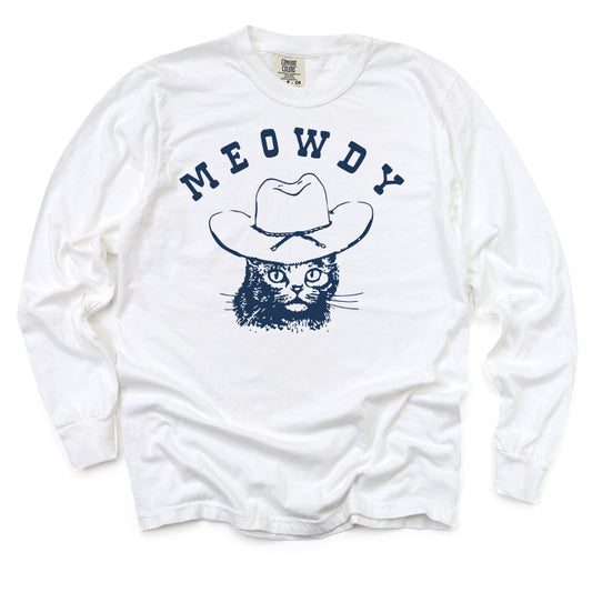 Meowdy Long Sleeve Tee