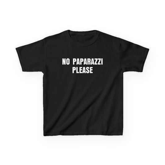 No Paparazzi Please Baby Tee