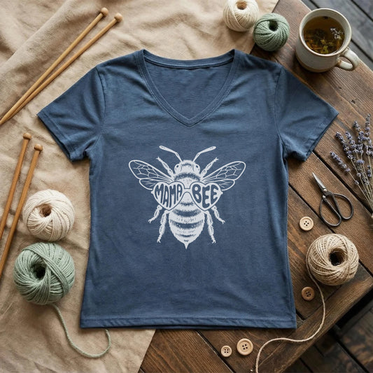Mama Bee Lady V-neck