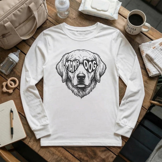 Mama Dog Long Sleeve T-Shirt