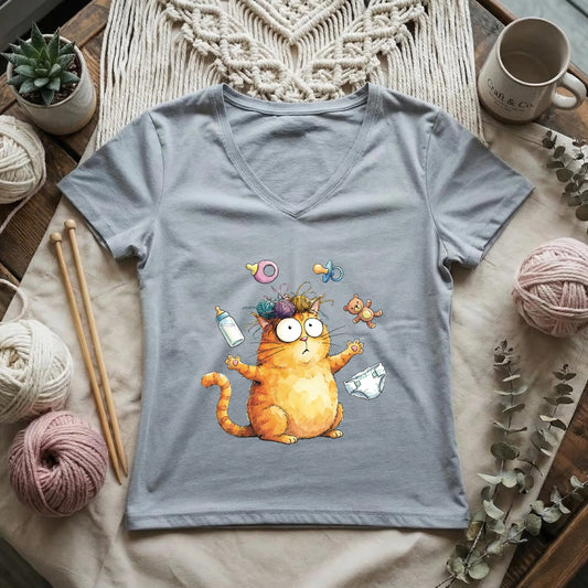 Chaos Coordinator Lady V-neck