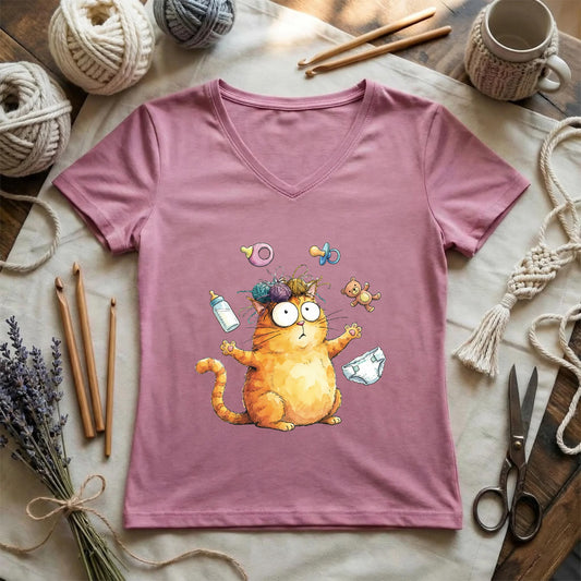 Chaos Coordinator Lady V-neck