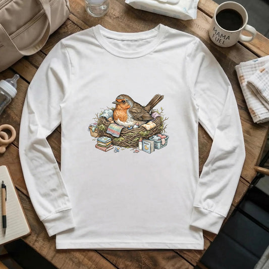 Mom Nest Long Sleeve T-Shirt