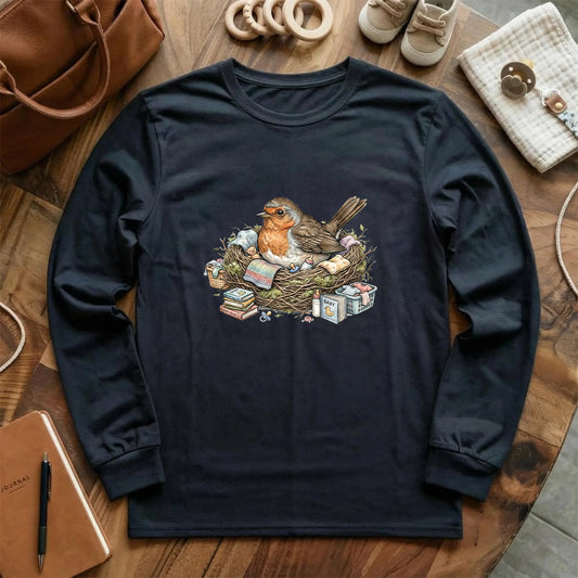 Mom Nest Long Sleeve T-Shirt