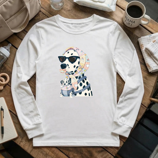 Mama Doggo Energy Long Sleeve T-Shirt
