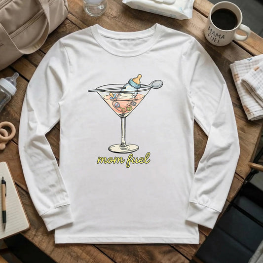 Mom Fuel Long Sleeve T-Shirt