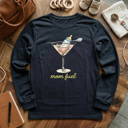 Mom Fuel Long Sleeve T-Shirt