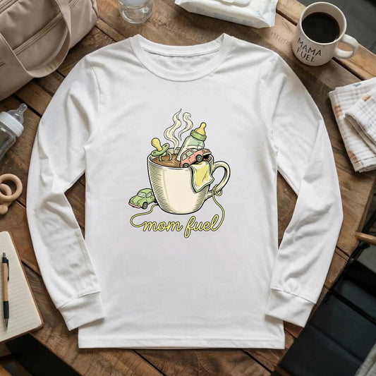 Mom Fuel 2 Long Sleeve T-Shirt