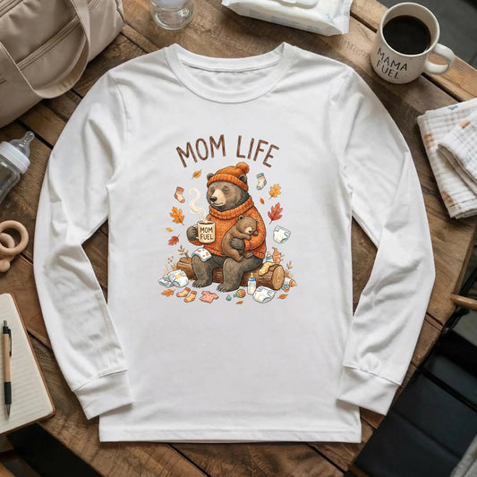 Mom Bear Long Sleeve T-Shirt
