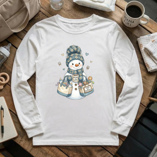 Winter Mom Life  Long Sleeve T-Shirt