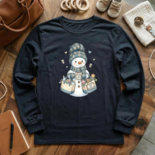 Winter Mom Life  Long Sleeve T-Shirt