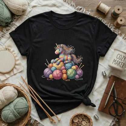Unicorn Yarn Hoarder T-Shirt