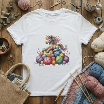 Unicorn Yarn Hoarder T-Shirt