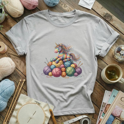 Unicorn Yarn Hoarder T-Shirt