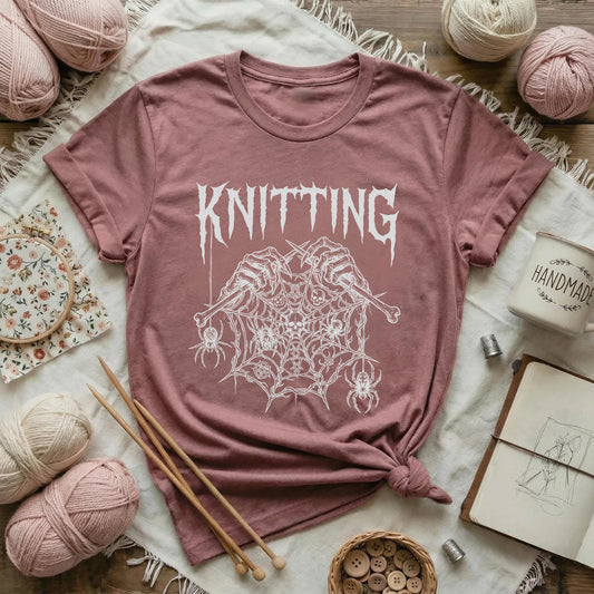 Knitting Web of Doom T-Shirt