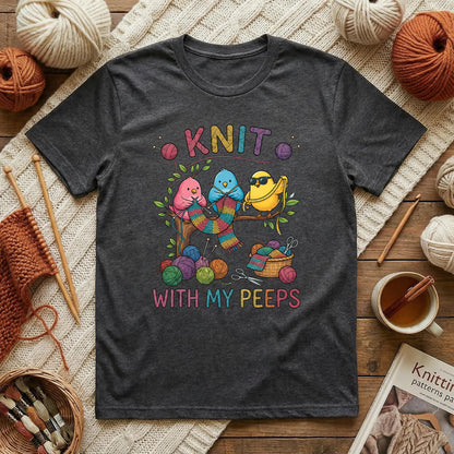 Knit With My Peeps T-Shirt