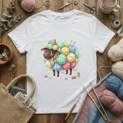 Yarn-Fluffed Sheep T-Shirt