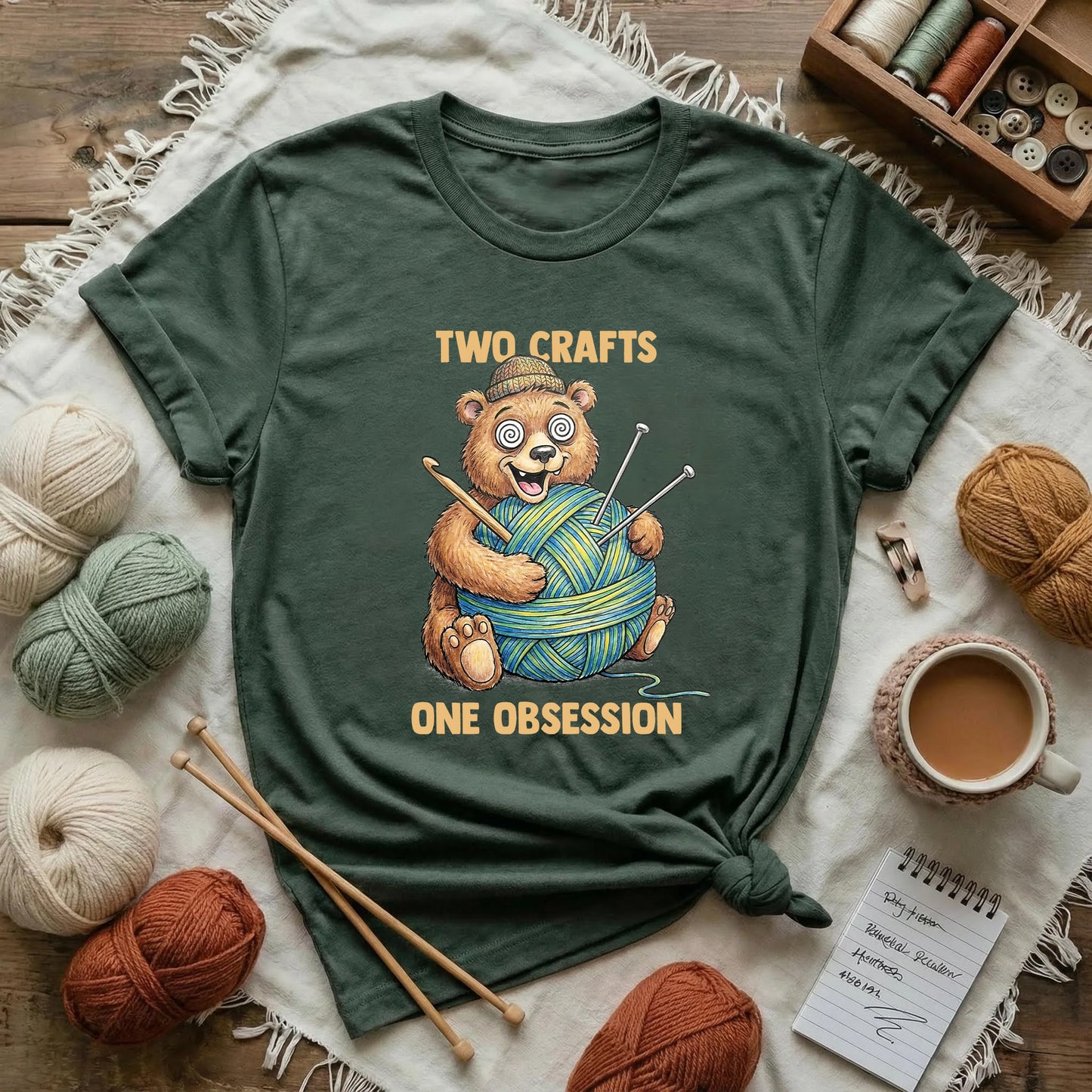 Two Crafts One Obsession T-Shirt
