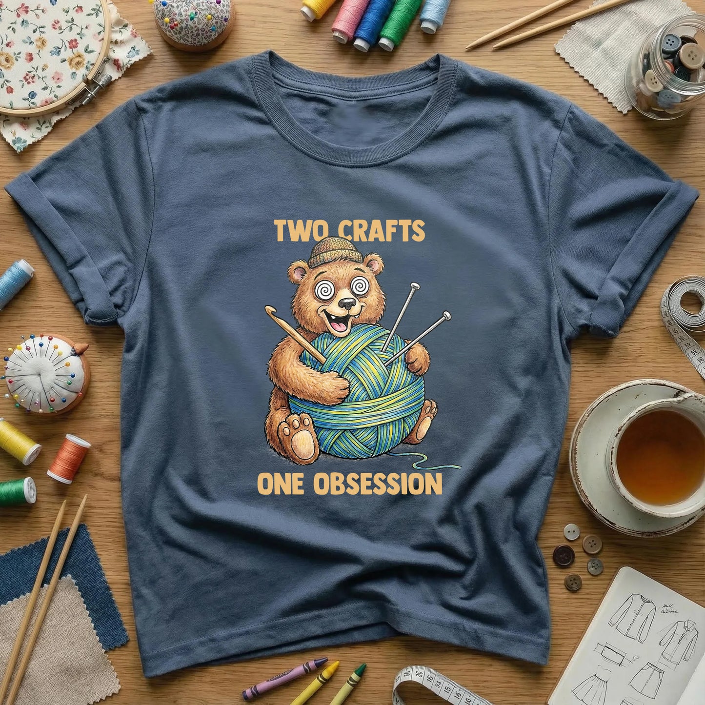 Two Crafts One Obsession T-Shirt