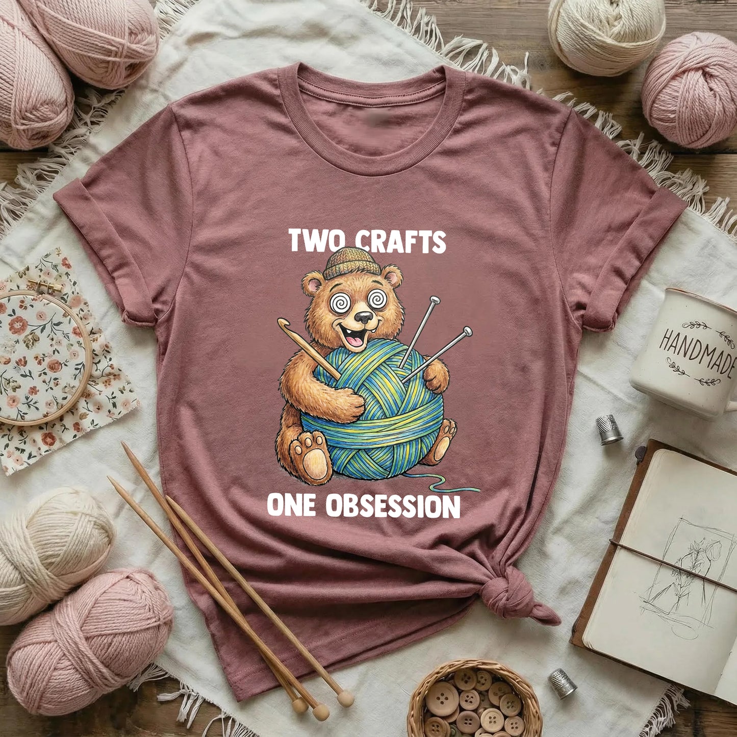 Two Crafts One Obsession T-Shirt