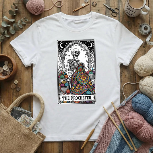 The Crocheter Tarot T-Shirt
