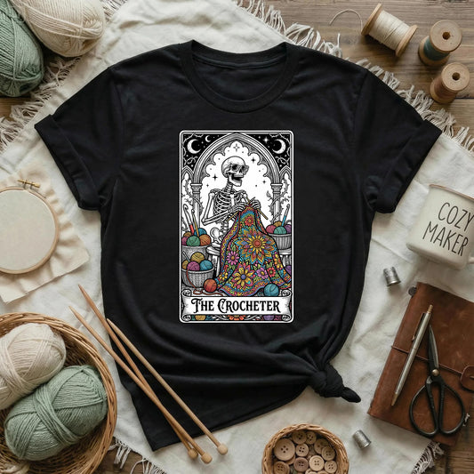 The Crocheter Tarot T-Shirt