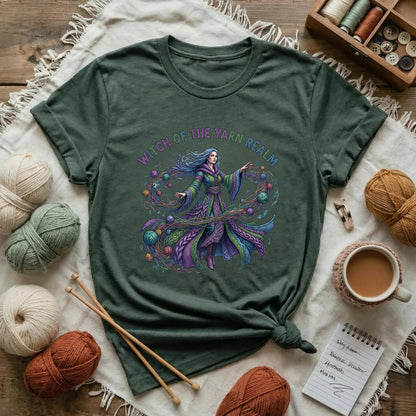 Witch of the Yarn Realm T-Shirt