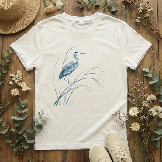 Blue Heron Calm T-Shirt