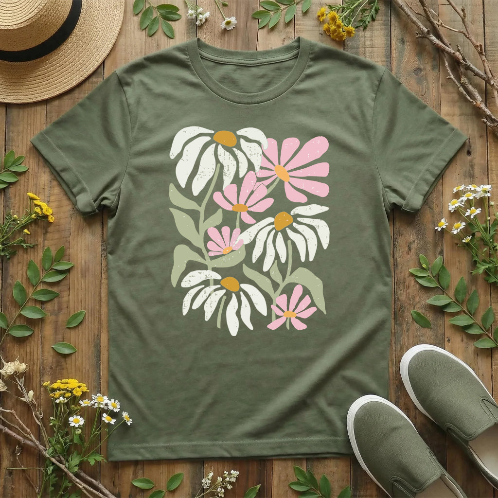 Sunny Daisies Bloom T-Shirt