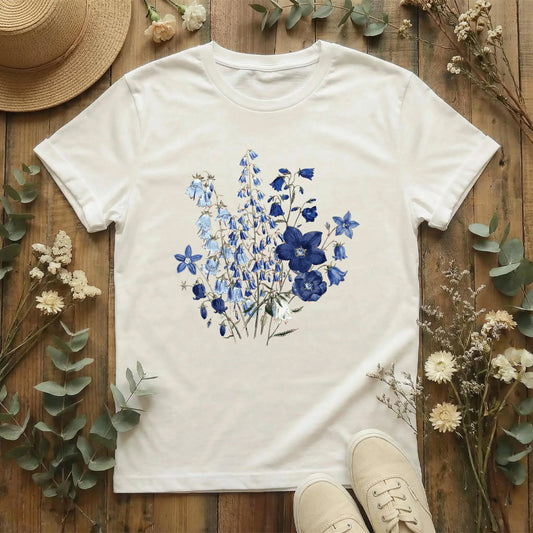 Wild Blue Garden T-Shirt