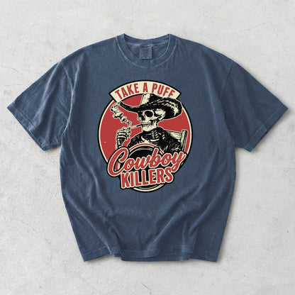 Cowboy Killers Vintage Skull T-Shirt
