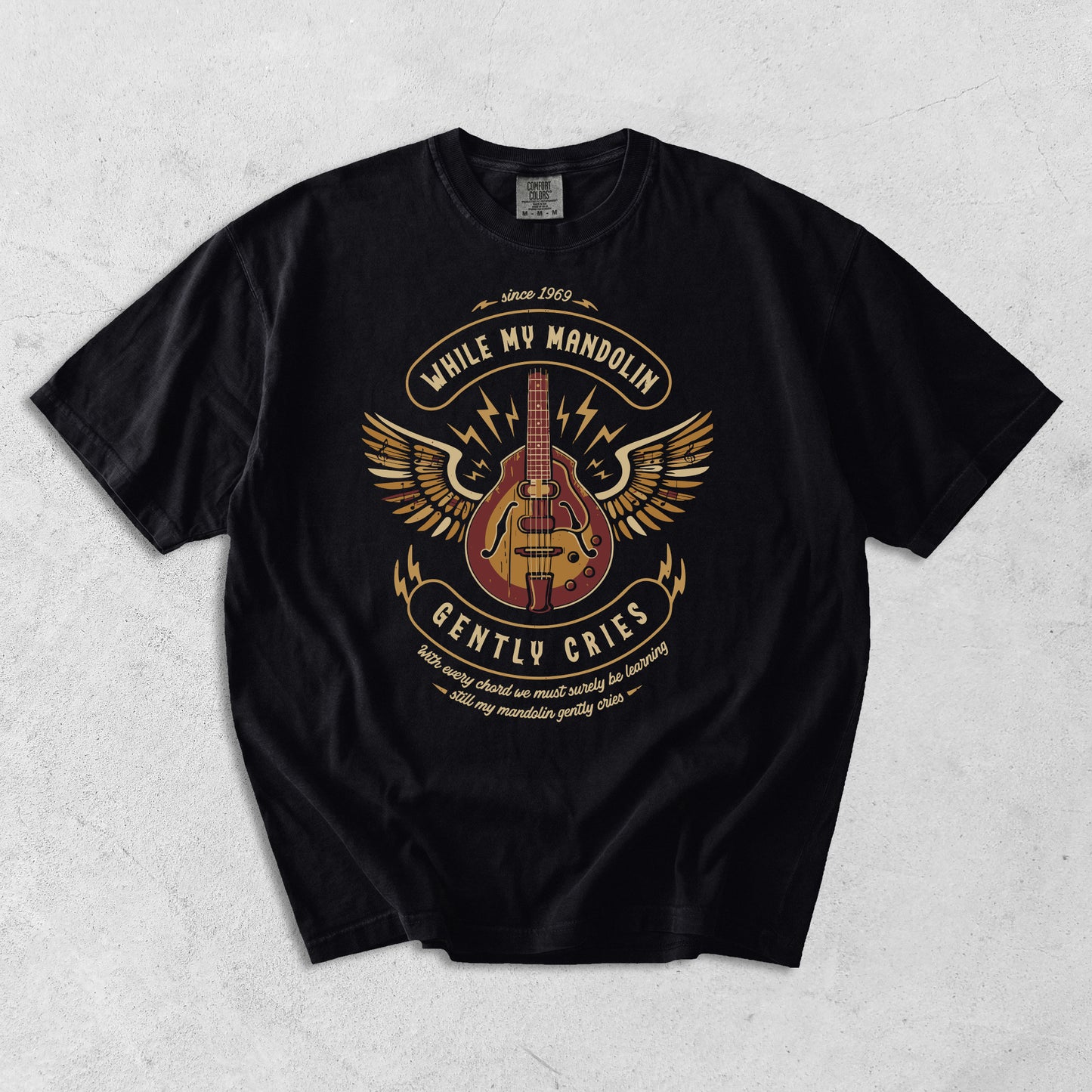 Mandolin Gently Cries T-Shirt
