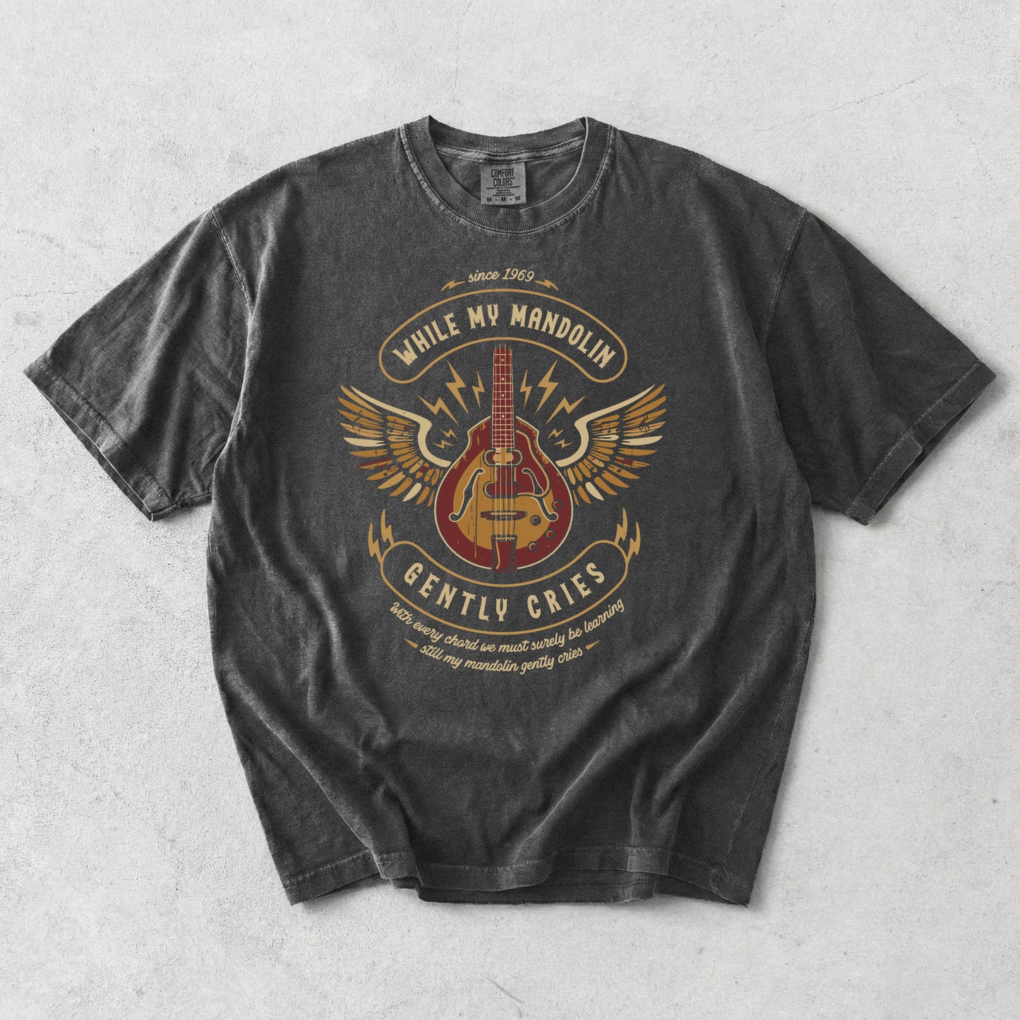 Mandolin Gently Cries T-Shirt
