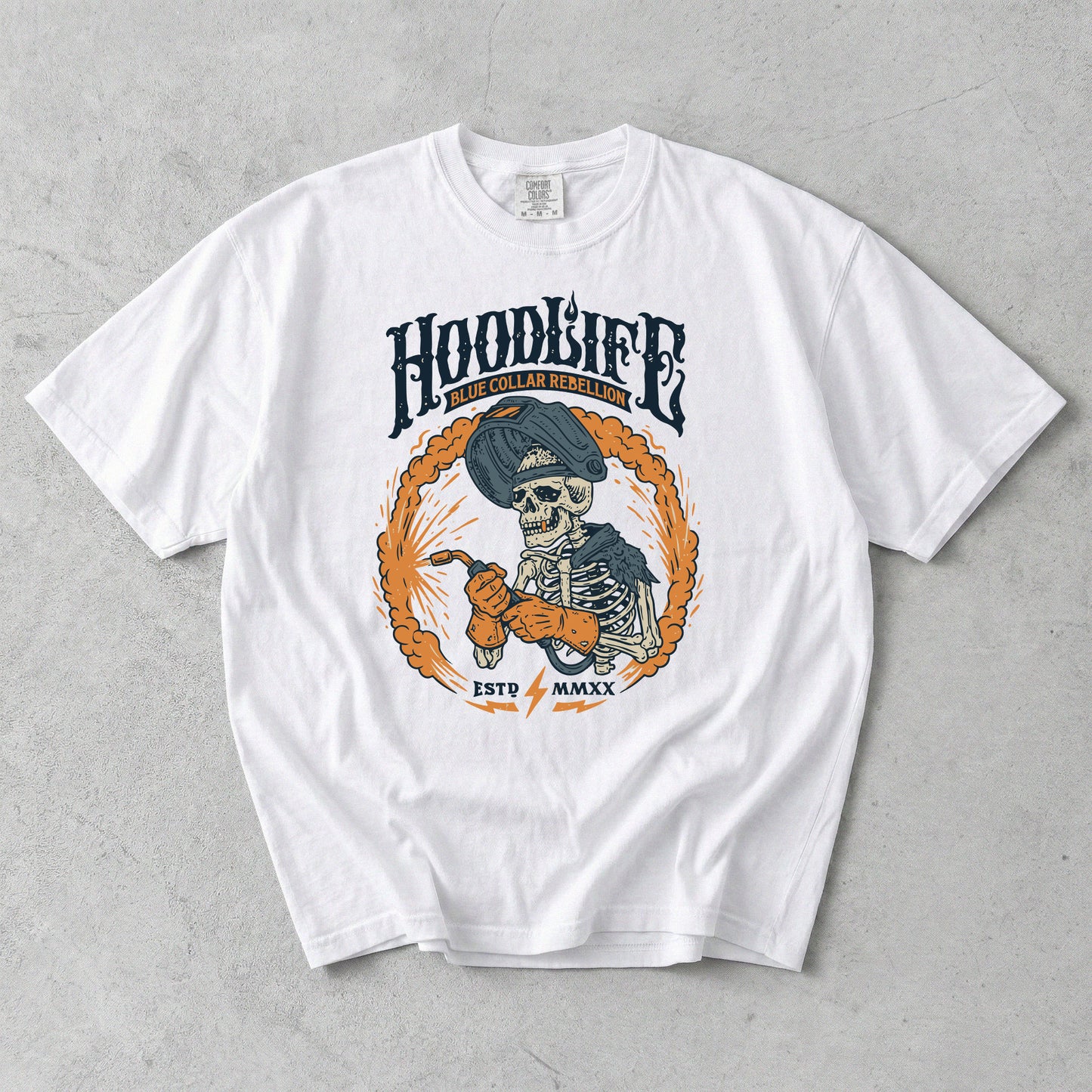 Hoodlife Blue Collar T-Shirt