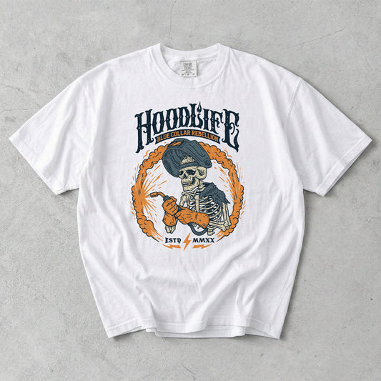 Hoodlife Blue Collar T-Shirt