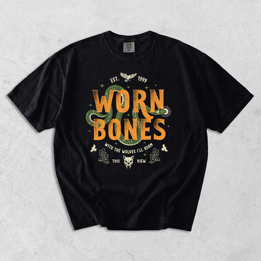Worn Bones Snake T-Shirt