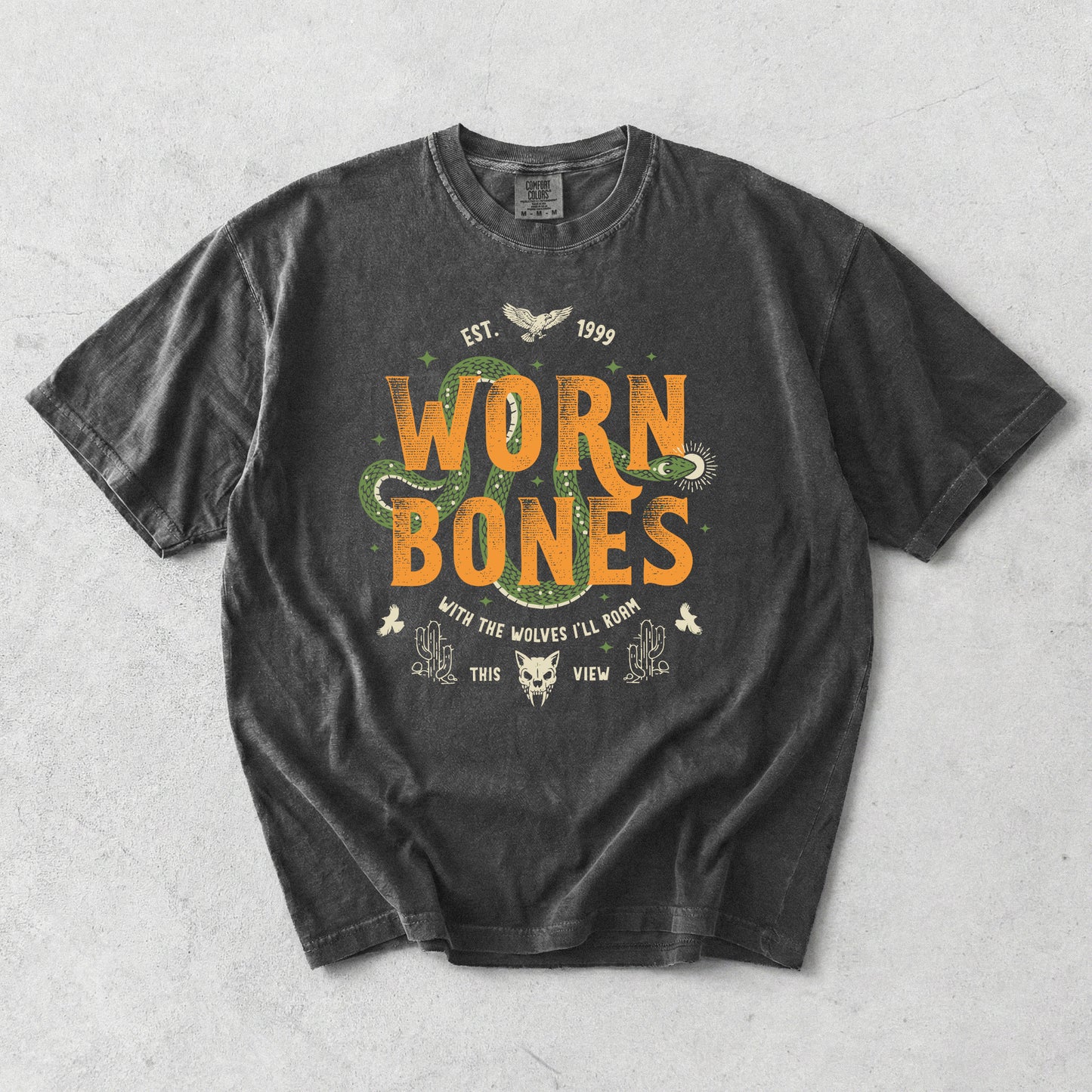 Worn Bones Snake T-Shirt