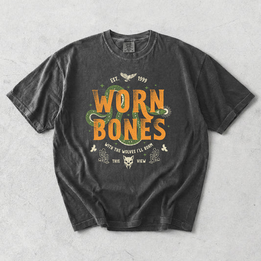 Worn Bones Snake T-Shirt