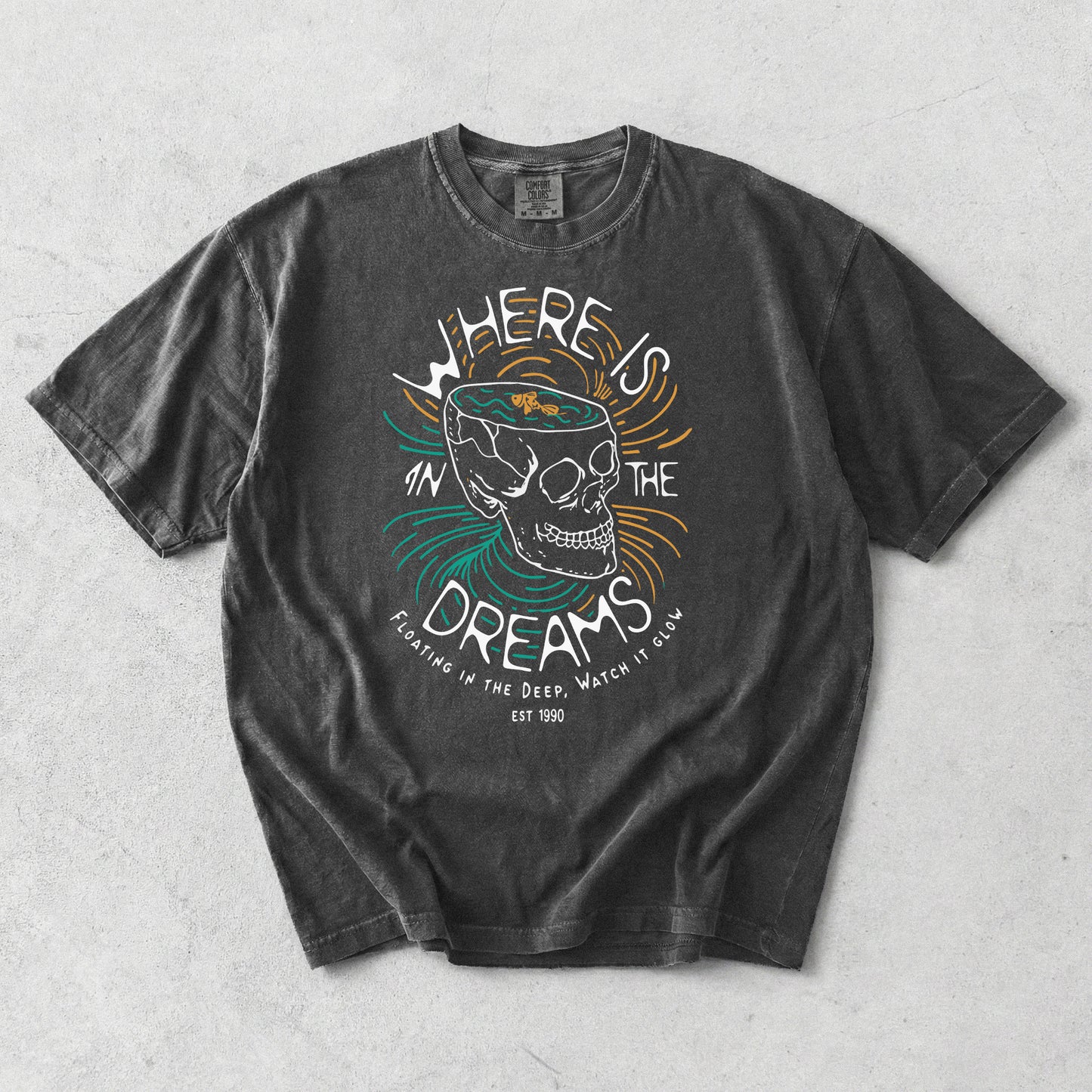 Floating Dreams Skull T-Shirt