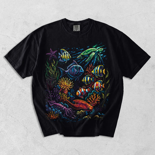 Neon Reef Paradise T-Shirt