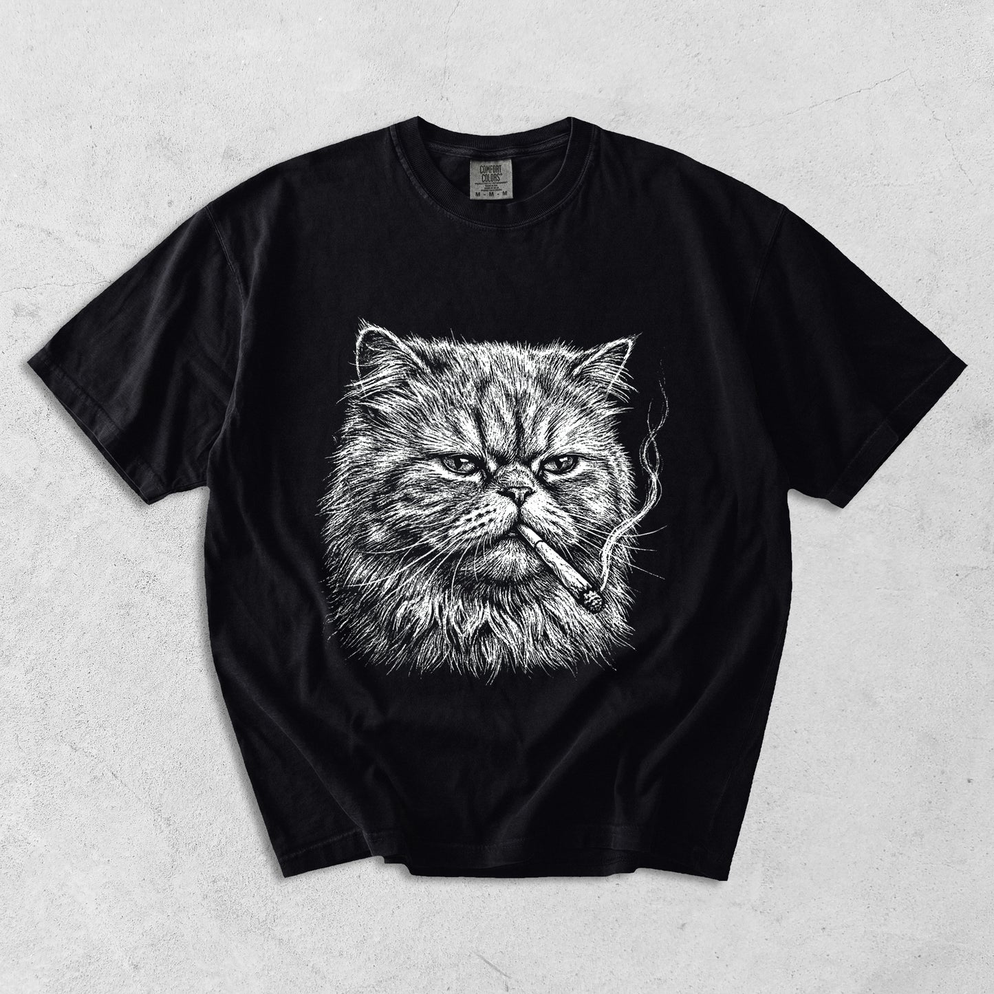 No Mood Cat T-Shirt