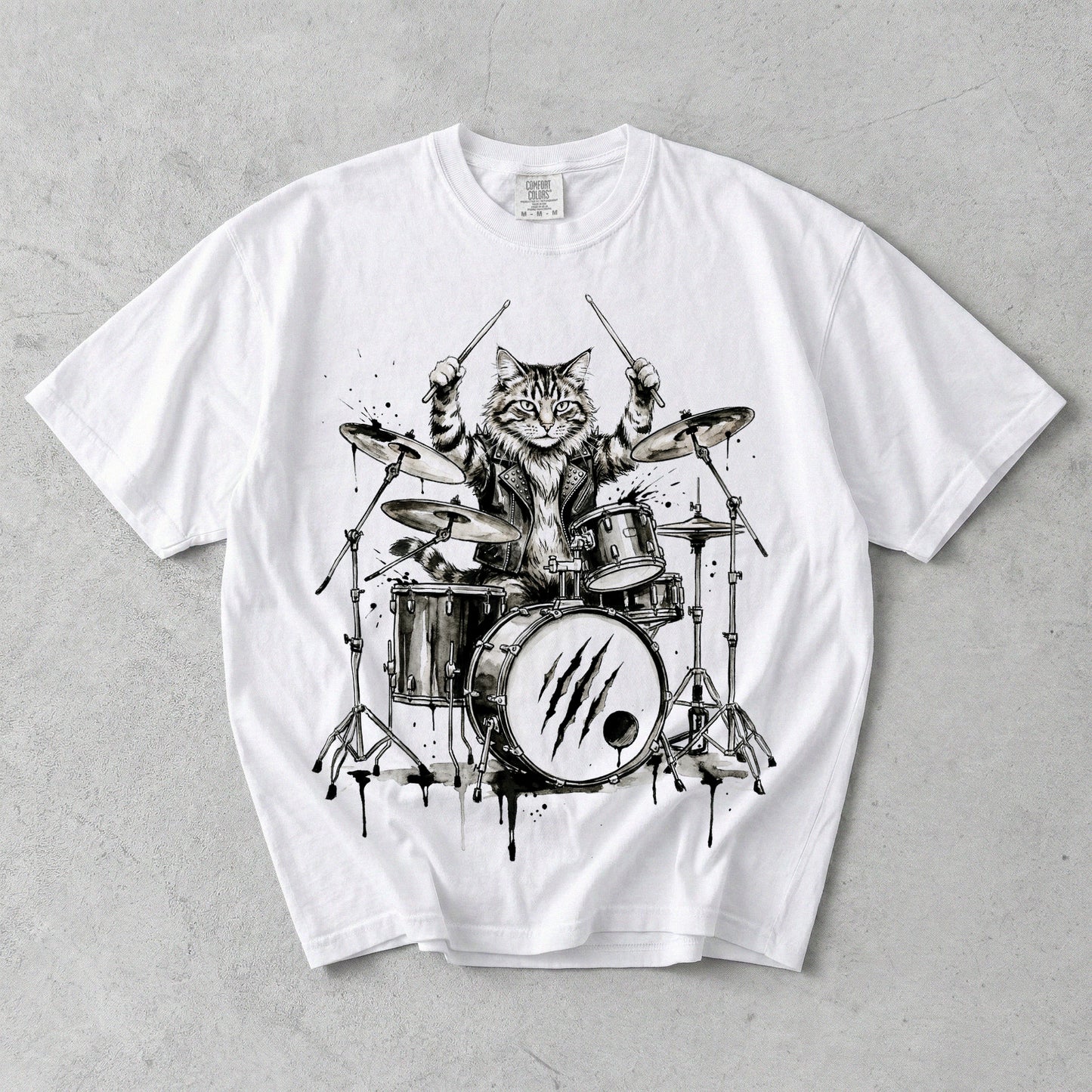 Drum Cat T-Shirt