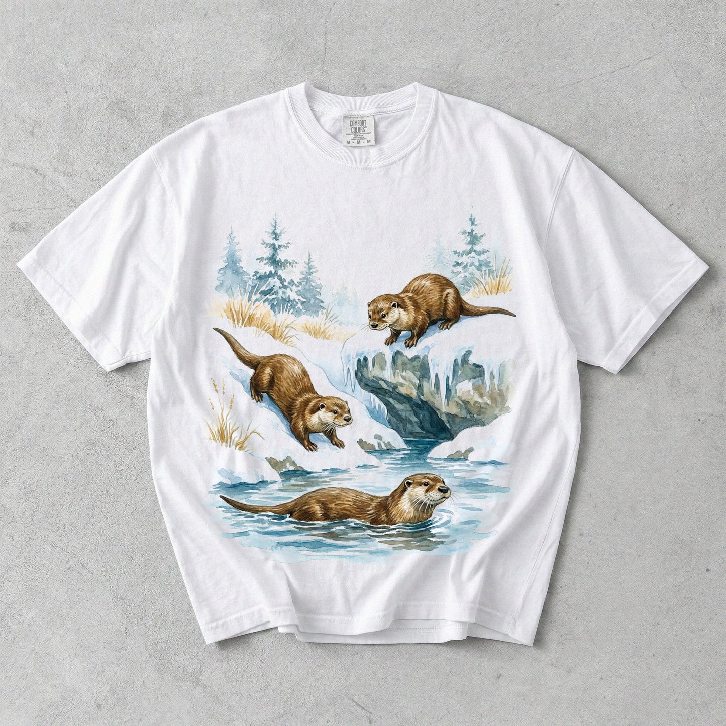 Playful Otters T-Shirt