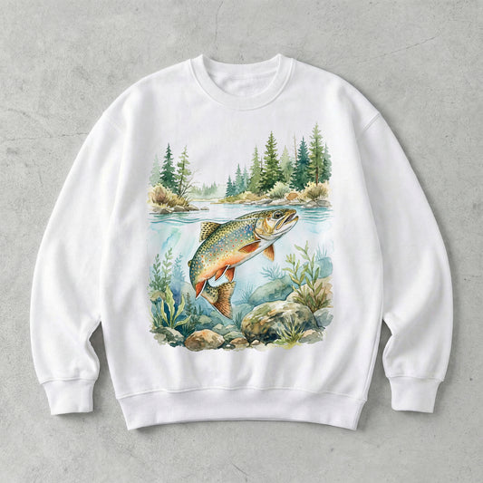 River Trout Sweatshirt